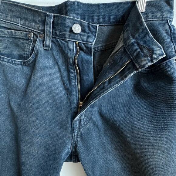 LEVI'S 551Z Dark Blue Denim Jeans - Picture 4 of 7